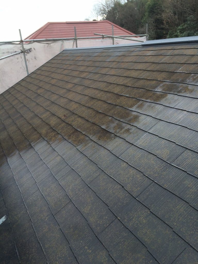 屋根洗浄2
