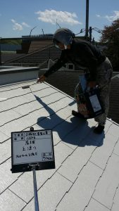 屋根上塗りローラー