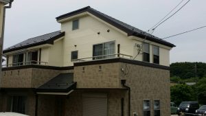 東豊田　K様邸外壁塗装　屋根塗装工事